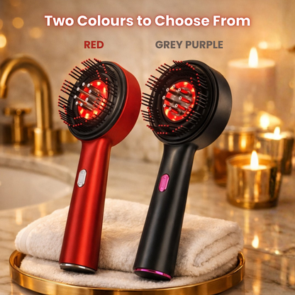 LED Therapy Massaging Brush