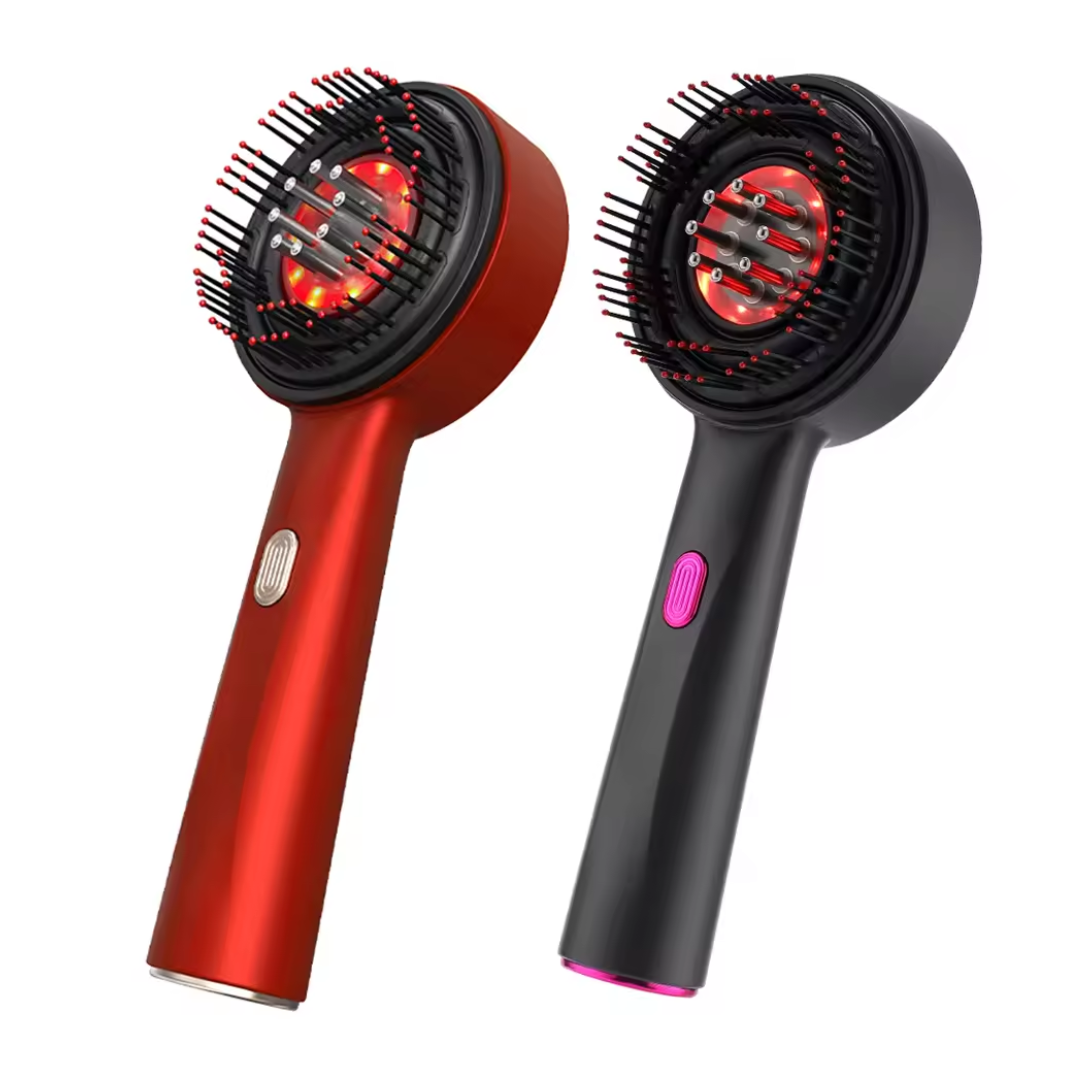 LED Therapy Massaging Brush