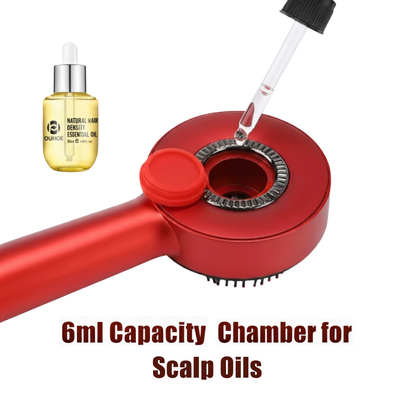 LED Therapy Massaging Brush