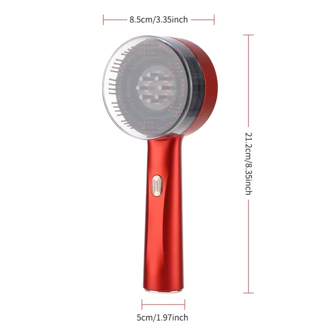 LED Therapy Massaging Brush